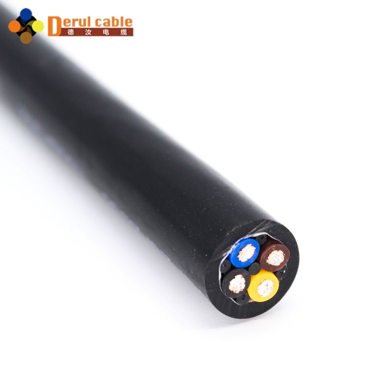 Derul 4-Core Screened Drag Chain Cable