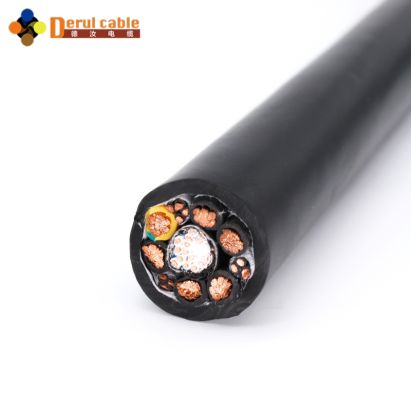 Derul Multi-Core Robot Cable with Fabric Wrapping