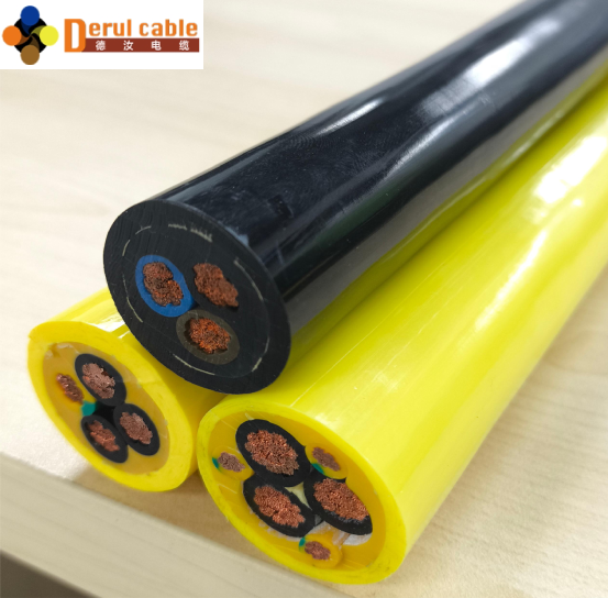 Deru crane medium voltage drum cable