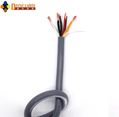 Supply TRVVSP shielded drag chain cable | China Derul Cable Manufacturer